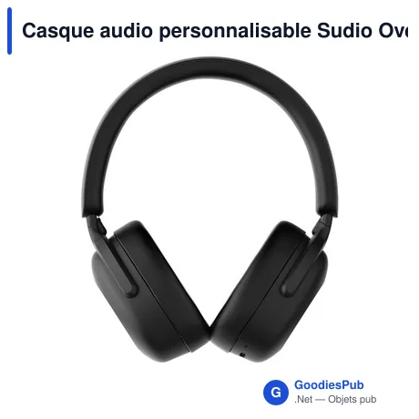 Casque audio personnalisable Sudio Over-ear Headphone R4 avec logo