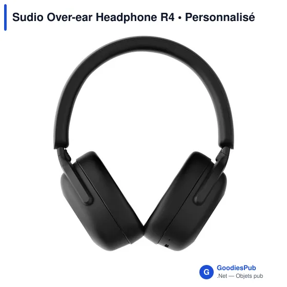 Casque audio personnalisable Sudio Over-ear Headphone R4 avec logo - Image 1