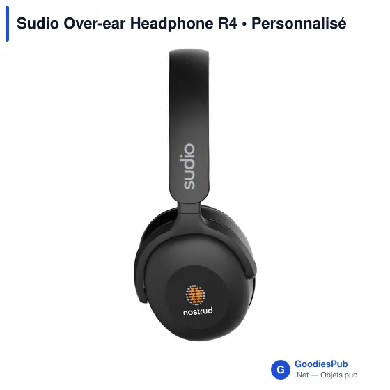 Casque audio personnalisable Sudio Over-ear Headphone R4 avec logo - Image 3