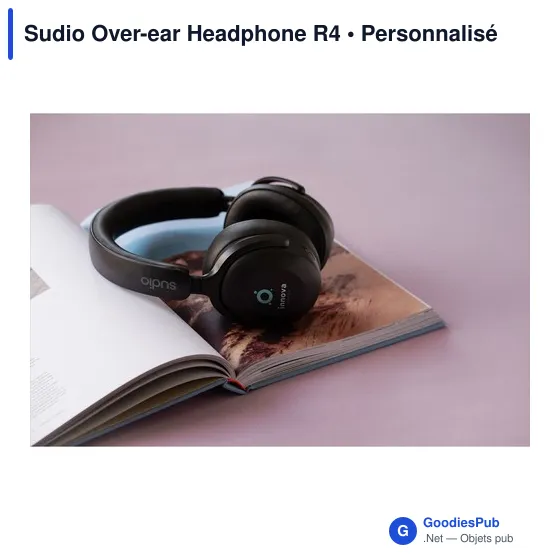 Casque audio personnalisable Sudio Over-ear Headphone R4 avec logo - Image 6