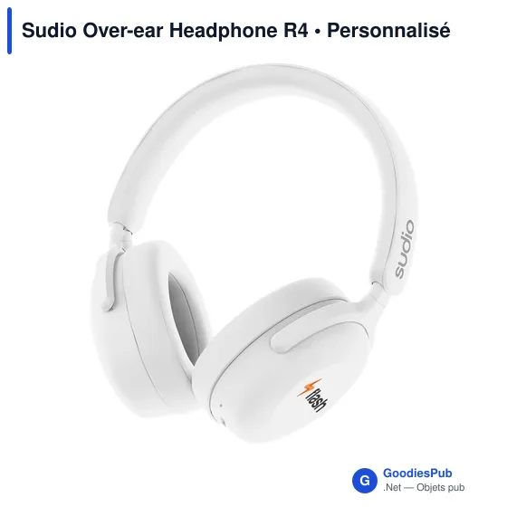 Casque audio personnalisable Sudio Over-ear Headphone R4 avec logo - Image 8