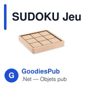 SUDOKU Jeu de plateau sudoku en bois - Miniature 2