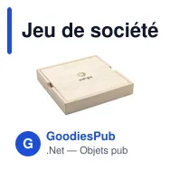 Jeu de société Sudoku personnalisable en bois avec logo - Miniature 2