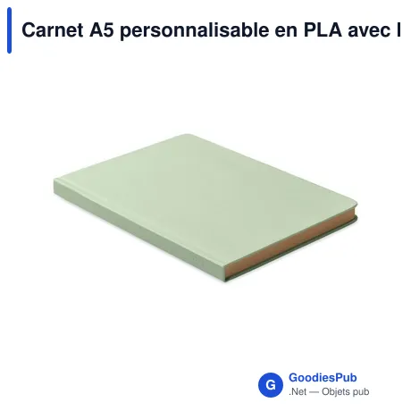 Carnet A5 personnalisable en PLA avec logo - SUGAR