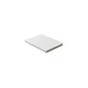 Variante blanc - Carnet A5 personnalisable en PLA avec logo - SUGAR
