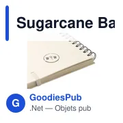 Carnet A5 personnalisable en bagasse de canne à sucre avec logo - Miniature 7