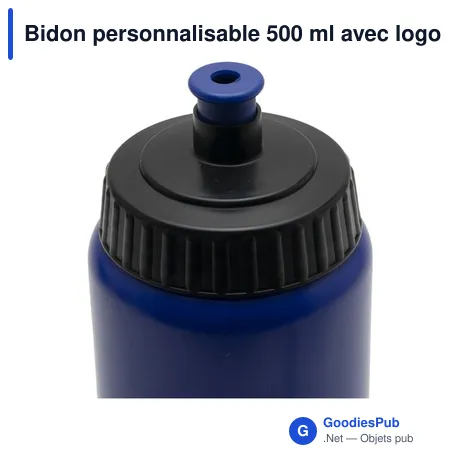 Bidon personnalisable 500 ml avec logo - Sugarcane Bio