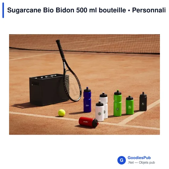 Bidon personnalisable 500 ml avec logo - Sugarcane Bio - Image 11