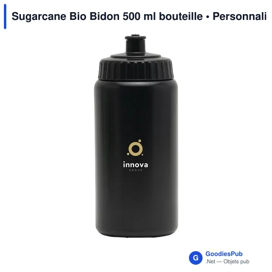 Bidon personnalisable 500 ml avec logo - Sugarcane Bio - Image 12