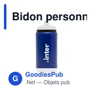 Bidon personnalisable 500 ml avec logo - Sugarcane Bio - Miniature 5
