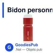 Bidon personnalisable 750 ml avec logo - Sugarcane Bio - Miniature 11