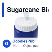 Bidon personnalisable 750 ml avec logo - Sugarcane Bio - Miniature 6