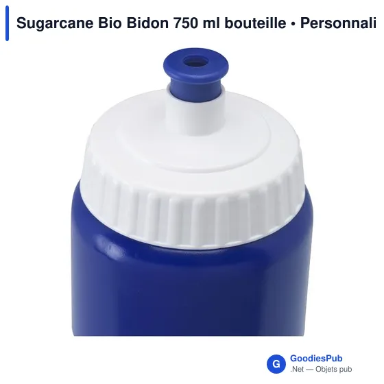 Bidon personnalisable 750 ml avec logo - Sugarcane Bio - Image 6
