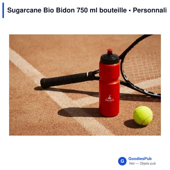 Bidon personnalisable 750 ml avec logo - Sugarcane Bio - Image 9