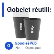 Gobelet réutilisable personnalisable Sugarcane Cup 360 ml avec logo - Miniature 12