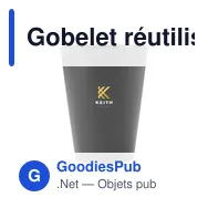 Gobelet réutilisable personnalisable Sugarcane Cup 360 ml avec logo - Miniature 9
