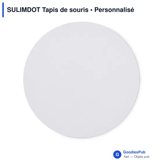 Tapis de souris personnalisable SULIMDOT avec logo - Image 2