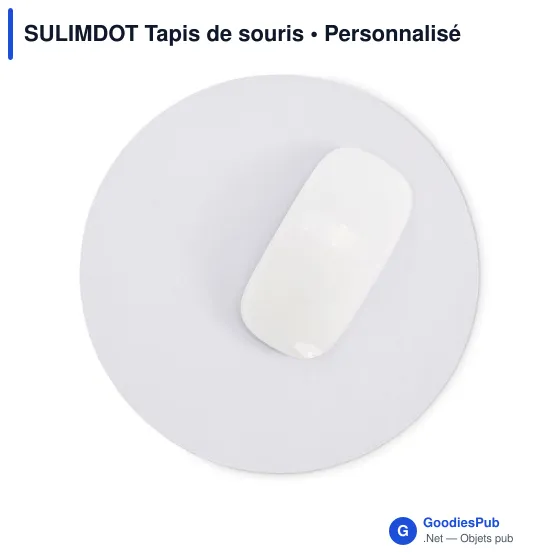 Tapis de souris personnalisable SULIMDOT avec logo - Image 3
