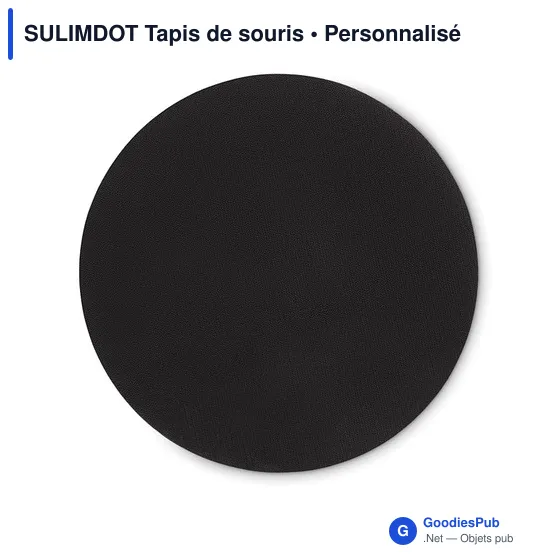 Tapis de souris personnalisable SULIMDOT avec logo - Image 4