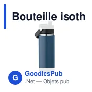 Bouteille isotherme personnalisable SUMA GRIP 500 ml avec logo - Miniature 1