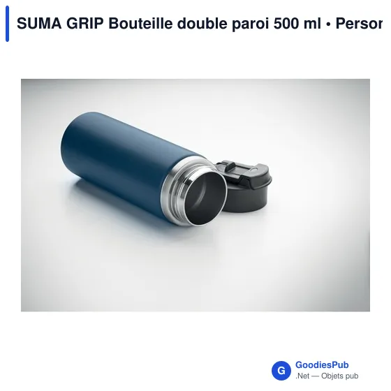 Bouteille isotherme personnalisable SUMA GRIP 500 ml avec logo - Image 12
