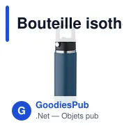 Bouteille isotherme personnalisable SUMA GRIP 500 ml avec logo - Miniature 4