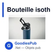 Bouteille isotherme personnalisable SUMA GRIP 500 ml avec logo - Miniature 7