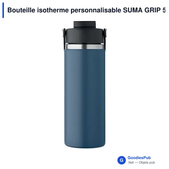 Bouteille isotherme personnalisable SUMA GRIP 500 ml avec logo - Image 8