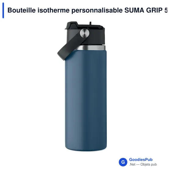 Bouteille isotherme personnalisable SUMA GRIP 500 ml avec logo - Image 10
