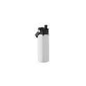 Variante blanc - Bouteille isotherme personnalisable SUMA GRIP 500 ml avec logo