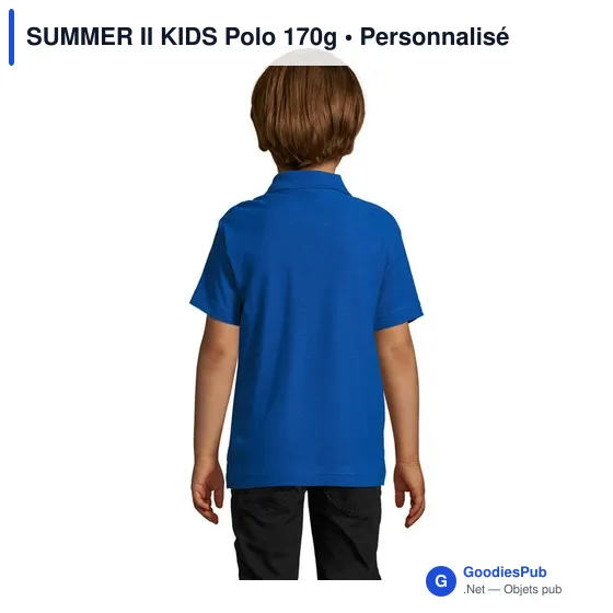 SUMMER II KIDS Polo 170g - Image 11