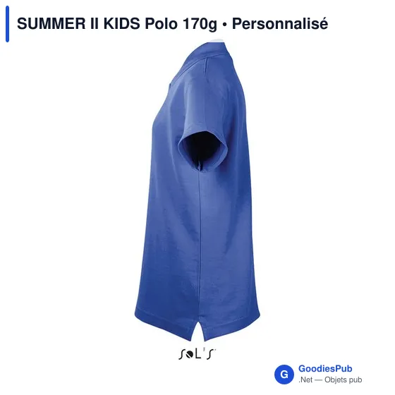 SUMMER II KIDS Polo 170g - Image 9