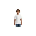 Variante blanc - SUMMER II KIDS Polo 170g