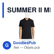 SUMMER II MEN Polo 170g - Miniature 1