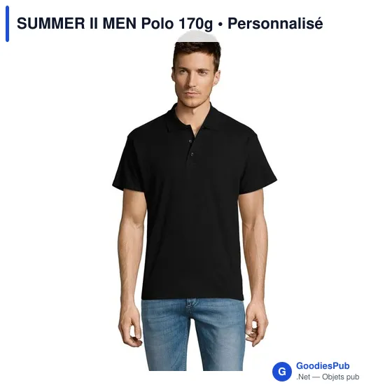 SUMMER II MEN Polo 170g - Image 4