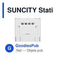 SUNCITY Station météo en bambou - Miniature 4