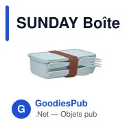 SUNDAY Boîte à lunch avec couverts - Miniature 11