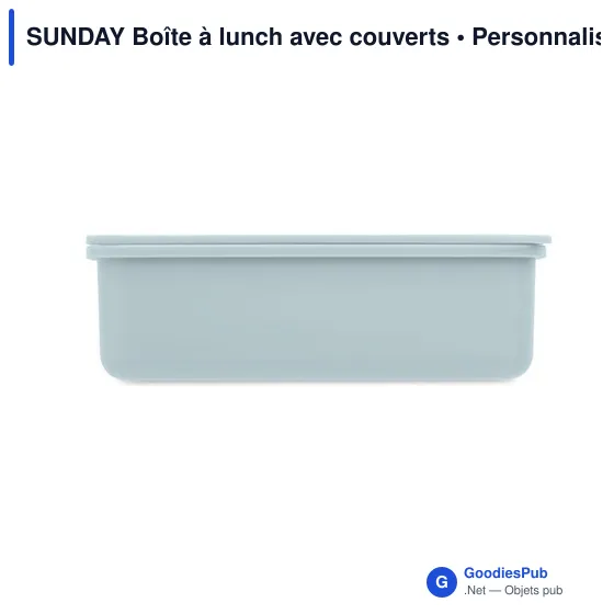 SUNDAY Boîte à lunch avec couverts - Image 12