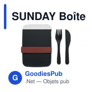 SUNDAY Boîte à lunch avec couverts - Miniature 3