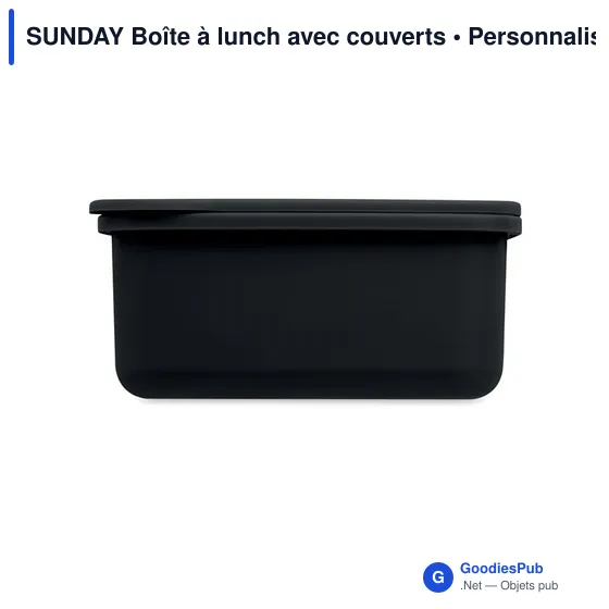 SUNDAY Boîte à lunch avec couverts - Image 5