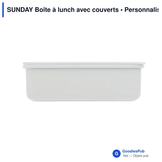 SUNDAY Boîte à lunch avec couverts - Image 7