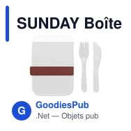 SUNDAY Boîte à lunch avec couverts - Miniature 8