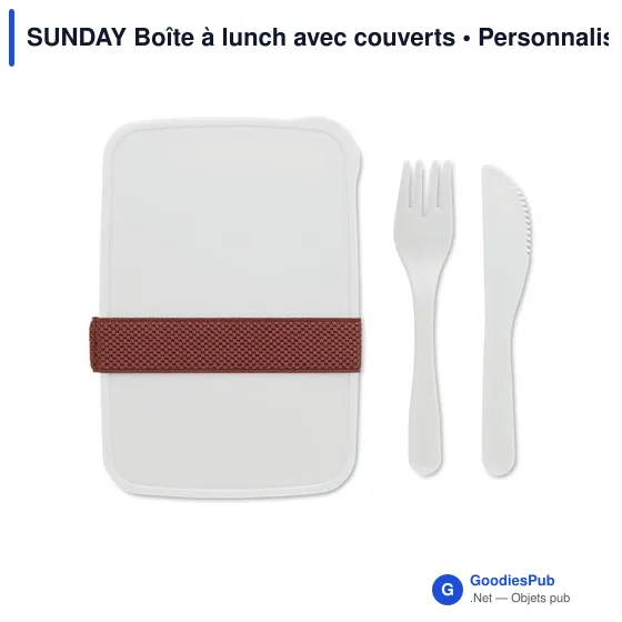 SUNDAY Boîte à lunch avec couverts - Image 8