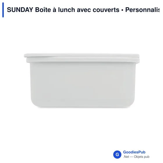 SUNDAY Boîte à lunch avec couverts - Image 10