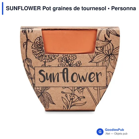 SUNFLOWER Pot graines de tournesol - Image 2