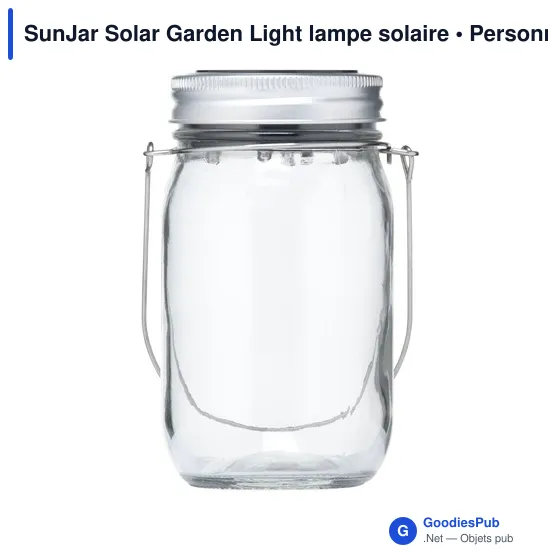 Lampe de jardin personnalisable SunJar avec logo - Image 3