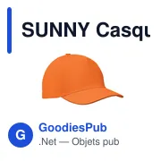 SUNNY Casquette 5 panneaux 180 gr - Miniature 1