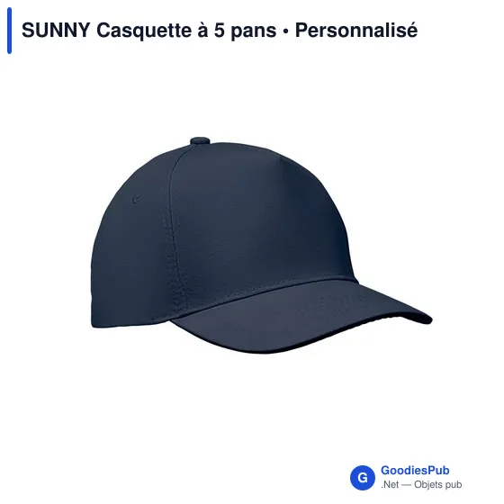 SUNNY Casquette 5 panneaux 180 gr - Image 6