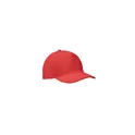 Variante rouge - SUNNY Casquette 5 panneaux 180 gr