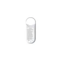 Variante blanc - Spray solaire personnalisable SPF 30 avec logo - Sunscreen Spray HookUp